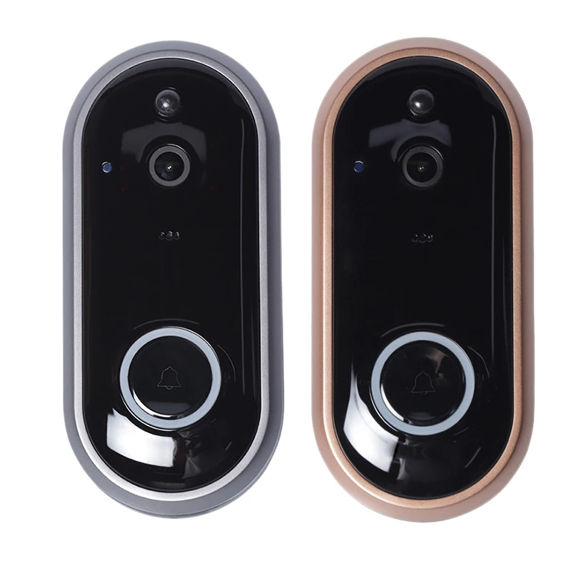 RISE-Audio Doorbell,Smart Security Camera,Video Remote Intercom HD 1080P Smart Doorbell IP53 Waterproof