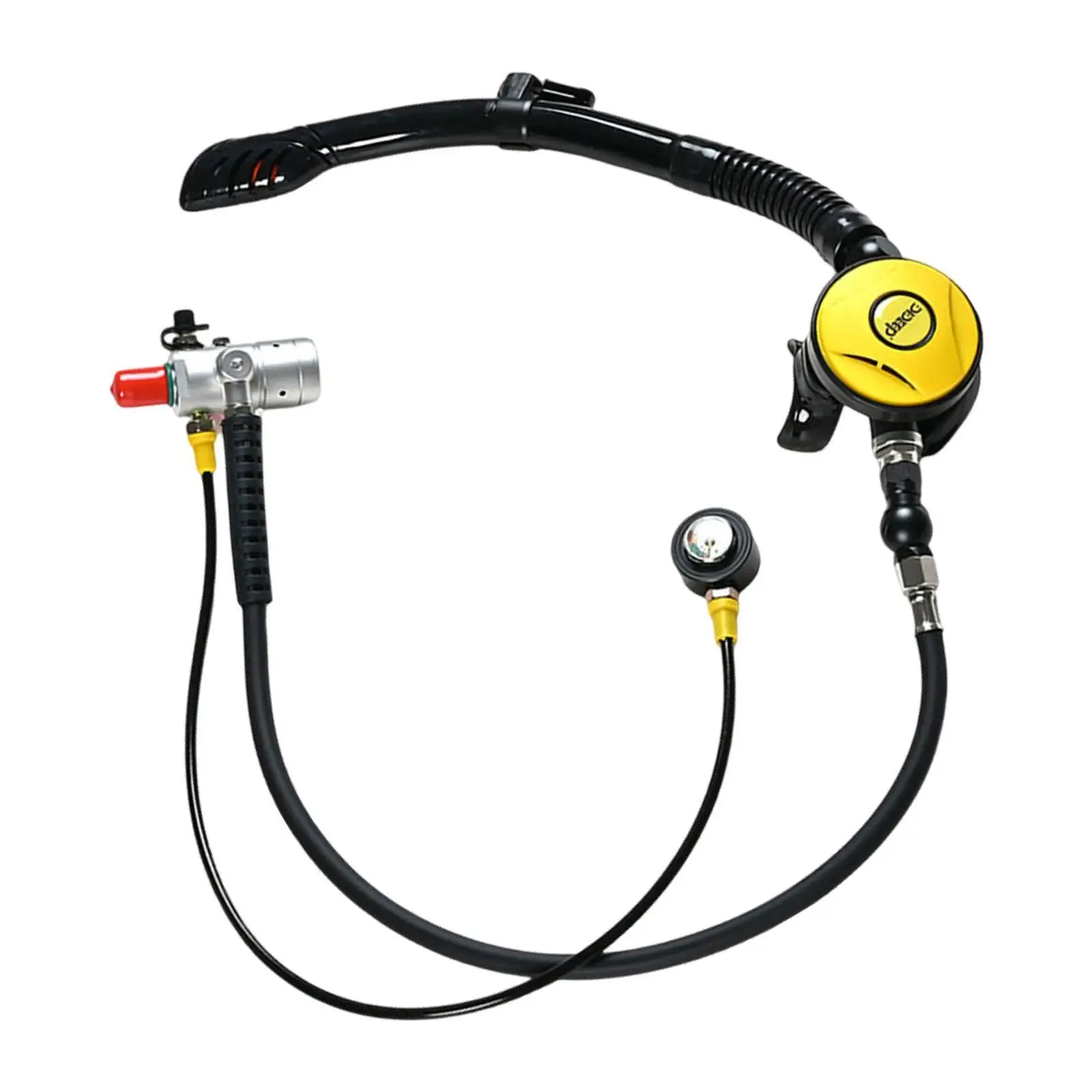 2L Parts Scuba Diving Regulator Set Easy Install for Beginners with Tube Scuba Diving Equipment for