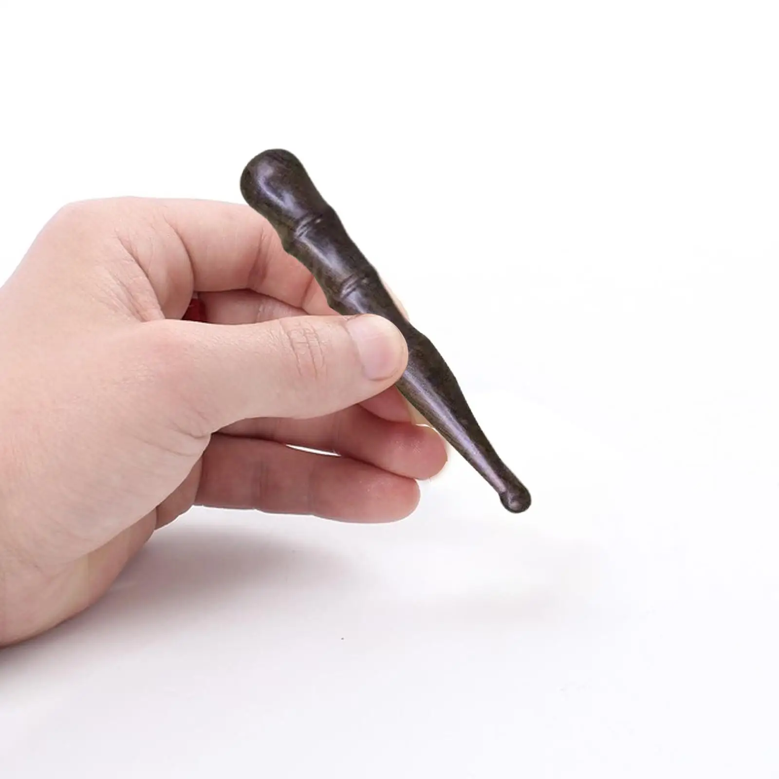 4x Handy 3.9 Inch Wooden Foot Massage Roller Stick Tool Manual for Travel Home Hotel Portable