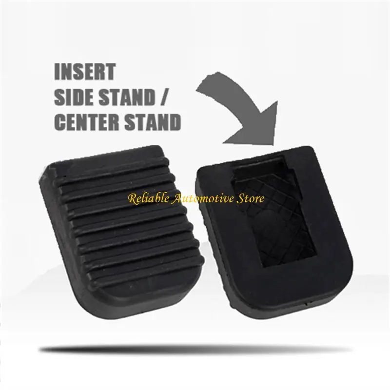 M68B Motorcycle Kickstand Pad General Fit Side Stand Support Plate Simple Installs