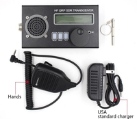 5-10W USDX USDR HF QRP SDR Transceiver SSB/CW Transceiver 8-Band DSP SDR + Microphone +Battery + Charger