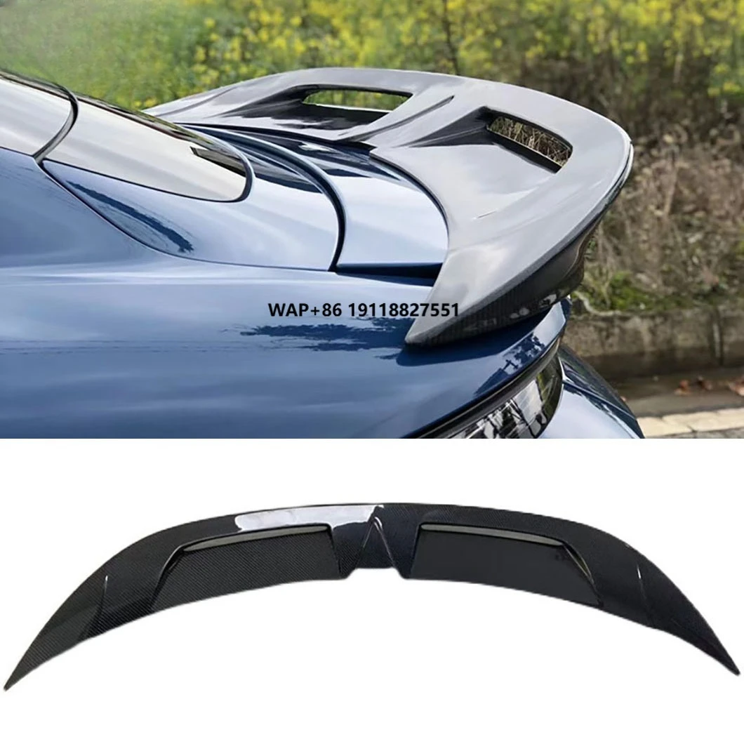 

Perfect Fit Carbon Fiber Rear Wing Tail Spoiler Fro Taycan CMS Style Car Accessories