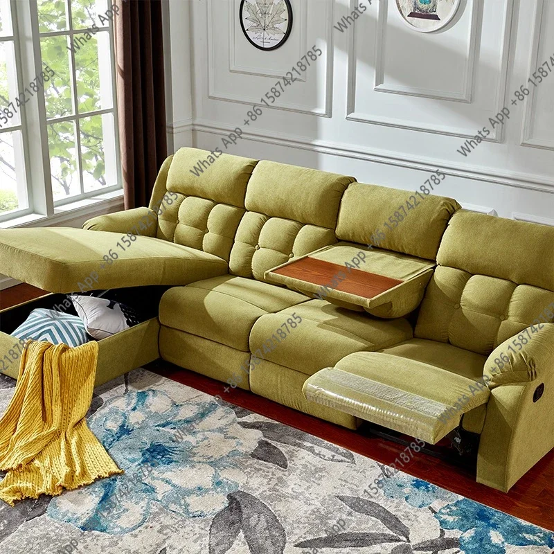 68A Sleep Sale Luxury Sofas European Recliner Green Recliner Armchair Lazy Sofas Double Lounges Divano Da Soggiorno Home Furnitu