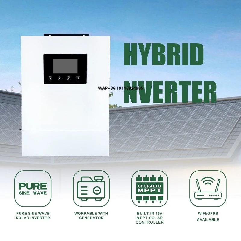 

Водонепроницаемый гибридный инвертор IP65 20 кВт·ч коммерческого класса для крупных автономных систем хранения солнечной энергии