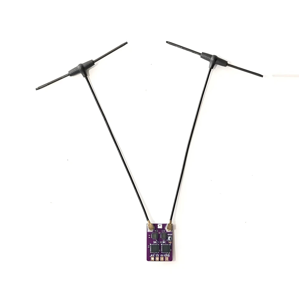 Lot De 2 Antennes ELRS 2,4 GHz – 40 Mm – Noir – Transmission Haute Vitesse – Pour Drones FPV Et Avions RC