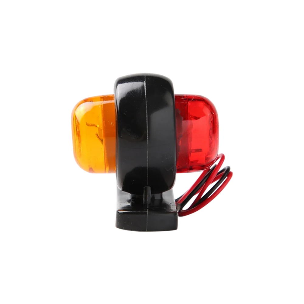 2PCS 12V 24V Truck Trailer Lights LED Side Marker Position Lamp Lorry Tractor Clearance Lamps Parking Light Red White