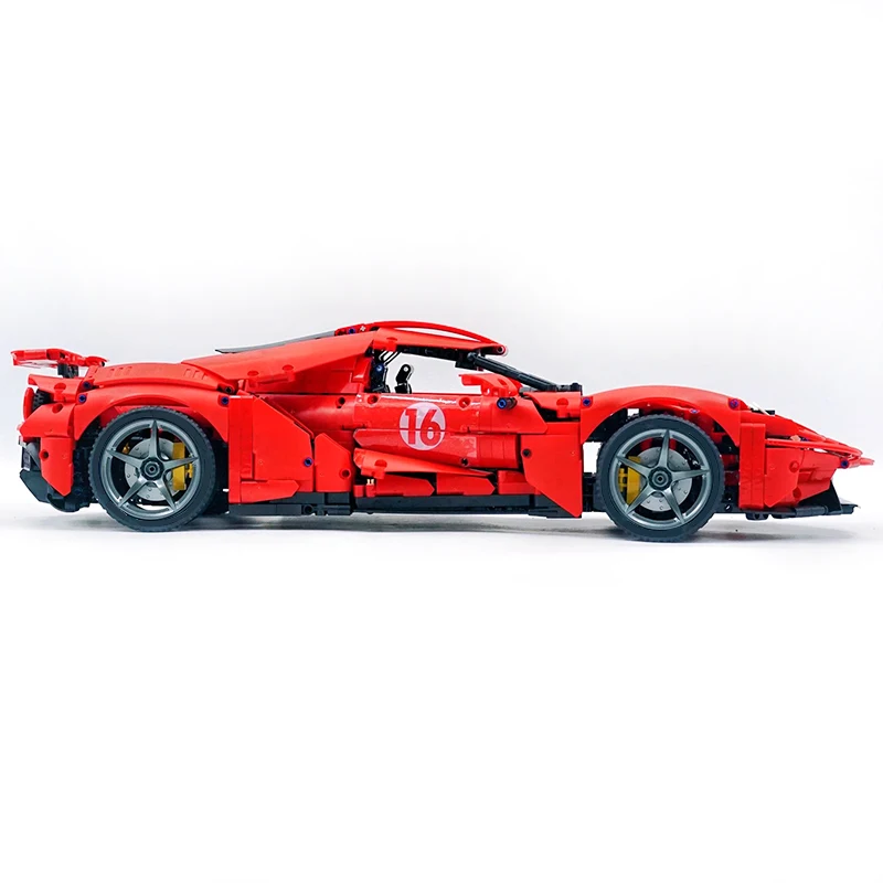 

Hot Styles 1:8 T5042A Technical Red Super Speed GT Sport Car Model Building Block City Racing Vehicle Toy Kid Xmas Chrismas Gift