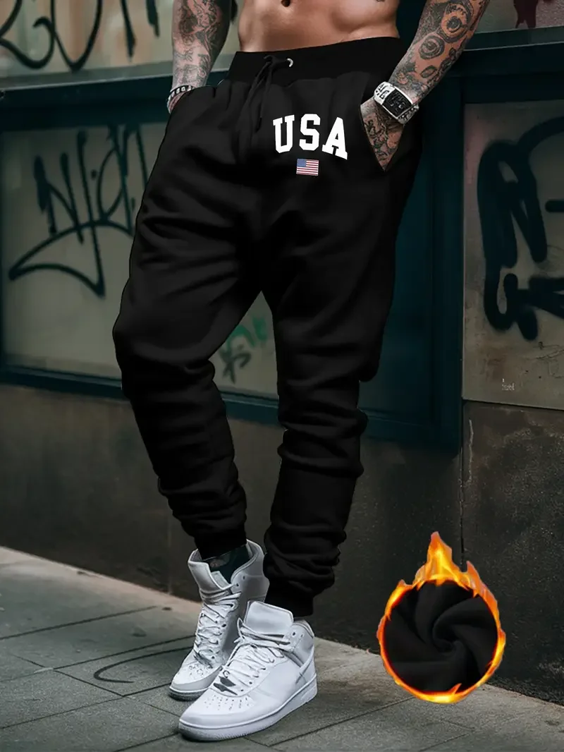 الرجال الموضة لون نقي رياضة ركض نحيل Sweatpants اللياقة البدنية عادية طويلة تجريب رياضية بنطلون S-3XL #1