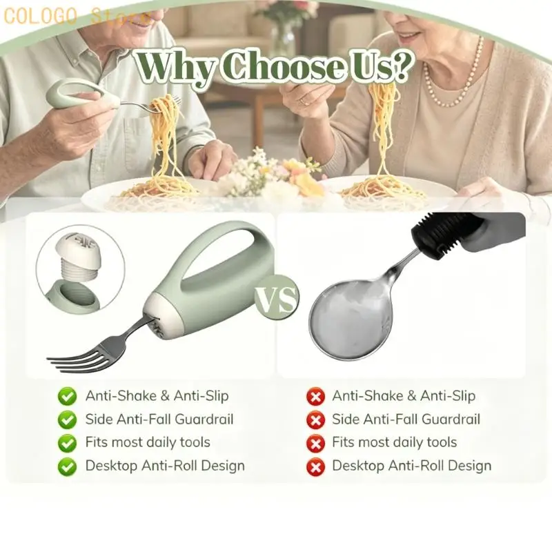 Slip Resistant Flexible Eating Support produced For Hand Movement And Joint Discomfort D0LD