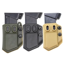 9mm/.40 Double Stack Magazine Case Right Left Magazine Pouch IWB/OWB for GL CZ S&W H&K SIG P365 PX4 P226 Hunting Gear