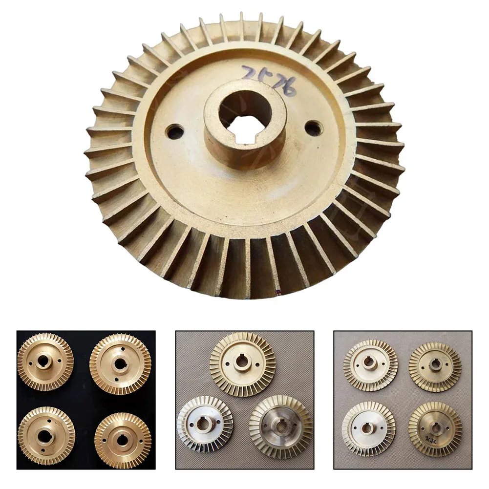 

Brass Water Pump Impellers Copper Impeller Of Self-priming Water Pump Self-priming Pump Double-sided Copper Pump Impeller