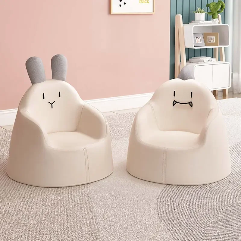 Cartoon lazy Children mini Sofa Backrest Armchair PU waterproof Kids Sofa Lovely baby bedroom Confortable Kid Furniture