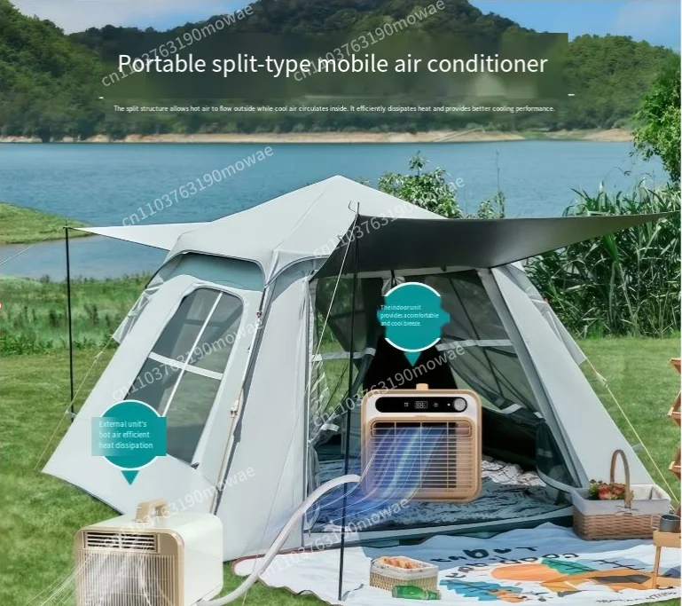 Portable Camping Tent Air Cond - Outdoor Camping Gazebo recension och pris