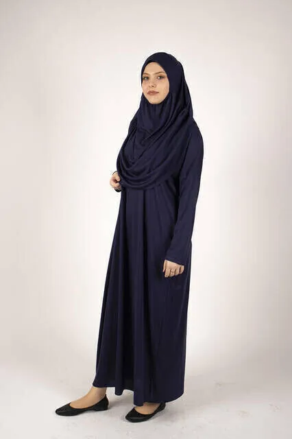 IQRAH Prayer Dress Child-Waitress Boy-Navy Blue