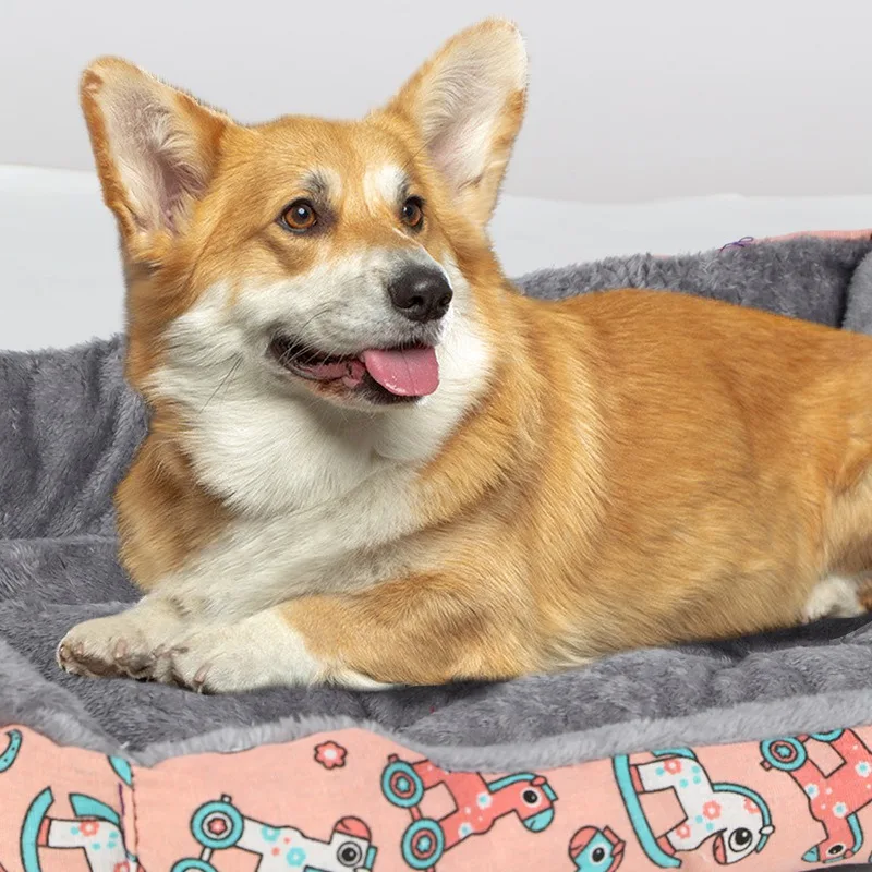 Pet Bed for Dog – Dog Pet Bed, Round Pet Bed for Small Dogs, Super Soft Shag Fur for Cuddling