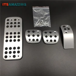 Car Modified Pedal For Citroen C2 2007~2012 Gas Footrest Plate Pad Cover Decorative Accessory Refit Part Auto Sticker Styling