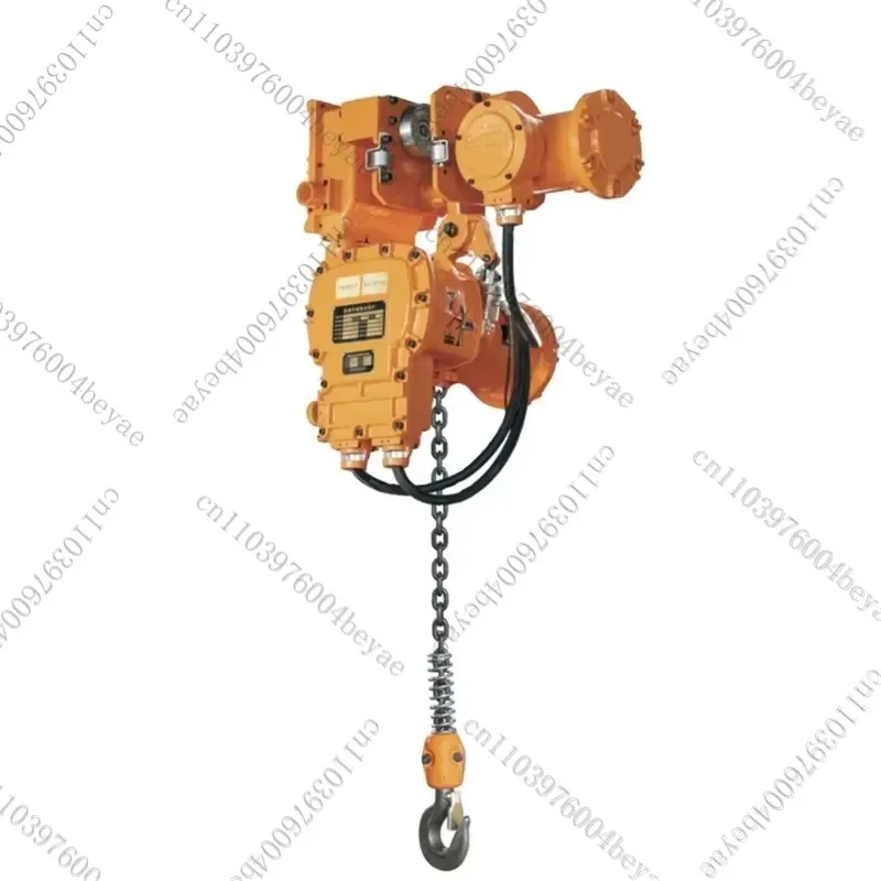Factory price 1 ton 2 tons 3 tons 5 tons Explosion-proof model Ring chain electric hoist with hook trolley type