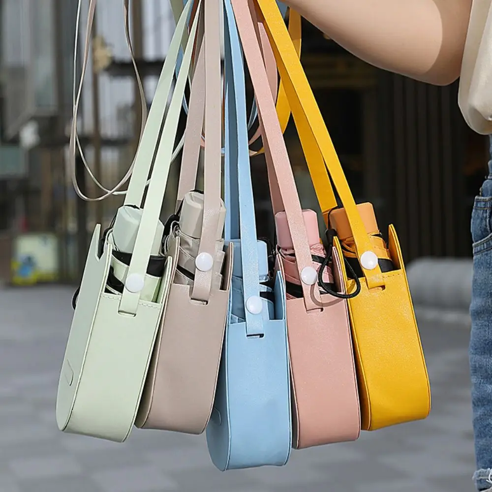 

Легко хранить солнцезащитный зонт с защитой от ультрафиолета, портативный легкий складной зонтик, многоцелевой креативный карманный зонт от солнца на открытом воздухе