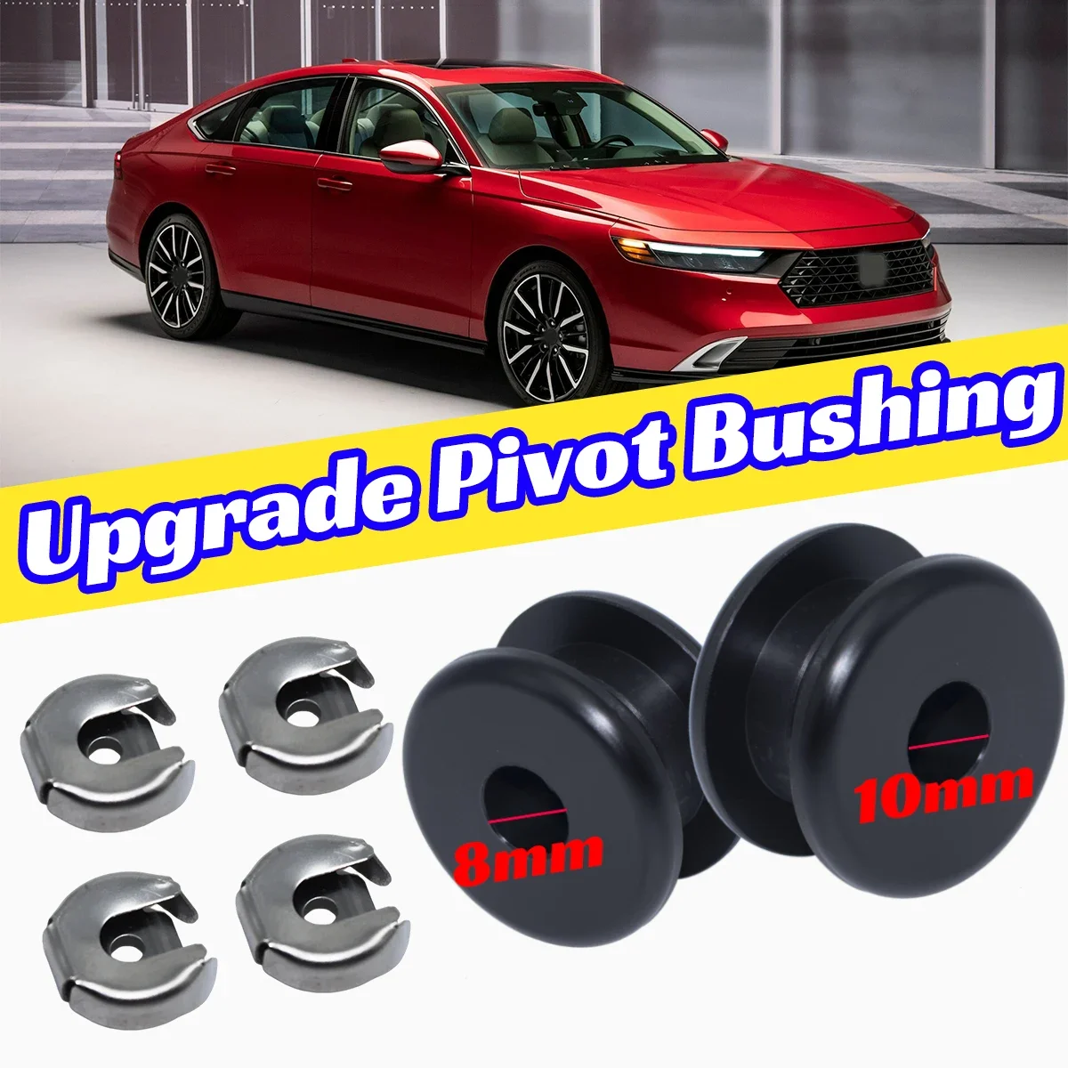 

For VW Sharan Tiguan Touran Upgrade Pivot Bushing Shift Cable End Catch Pair Linkage Gear Selector Washer Clip Insert Replace