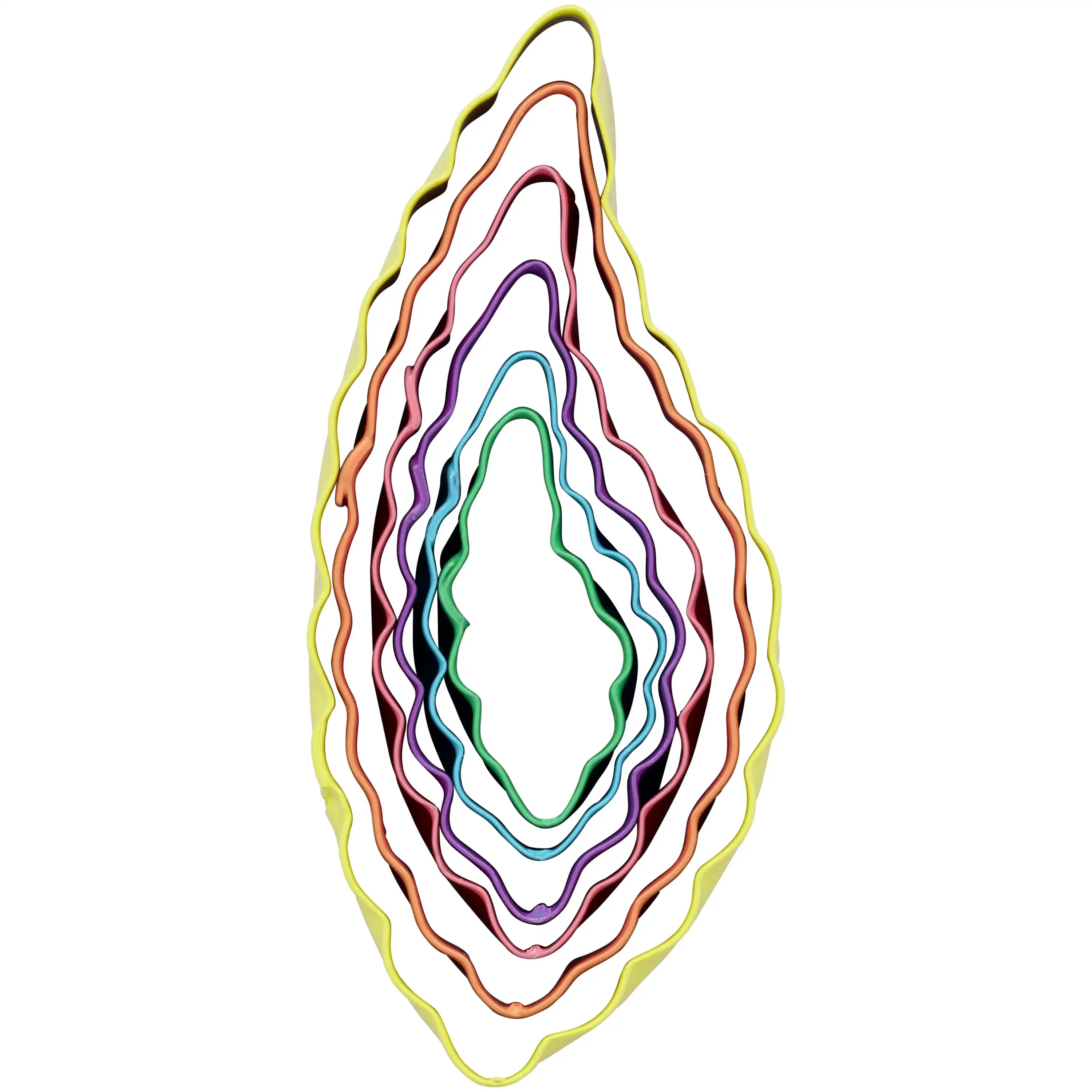 Leaf-Shaped Fondant Cut-Out Set, 6-Piece