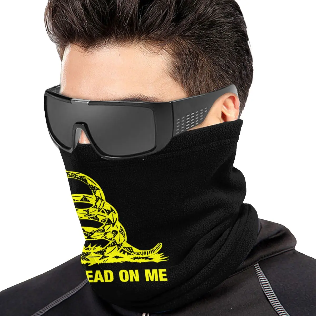 Dont Tread On Me Microfiber Neck Gaiter Bandana Scarf Ski Fishing High Elastic