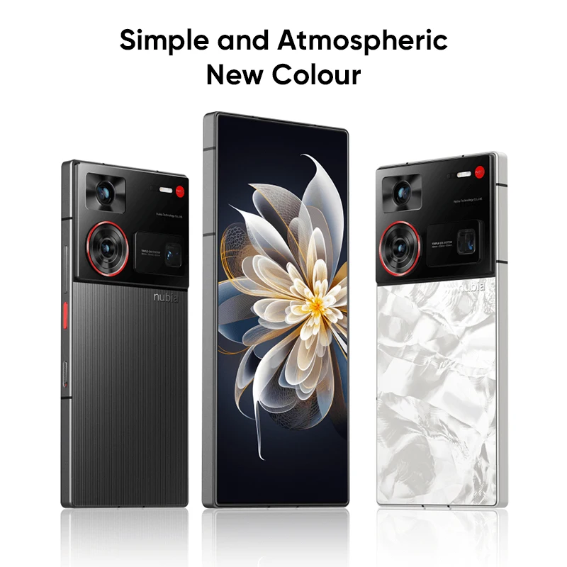 Zte nubia z60 ultra führende version smartphone snapdragon 8 gen 3 5g führende version 6,8 120hz amoled bildschirm 80w schnell aufladen 64mp kamera