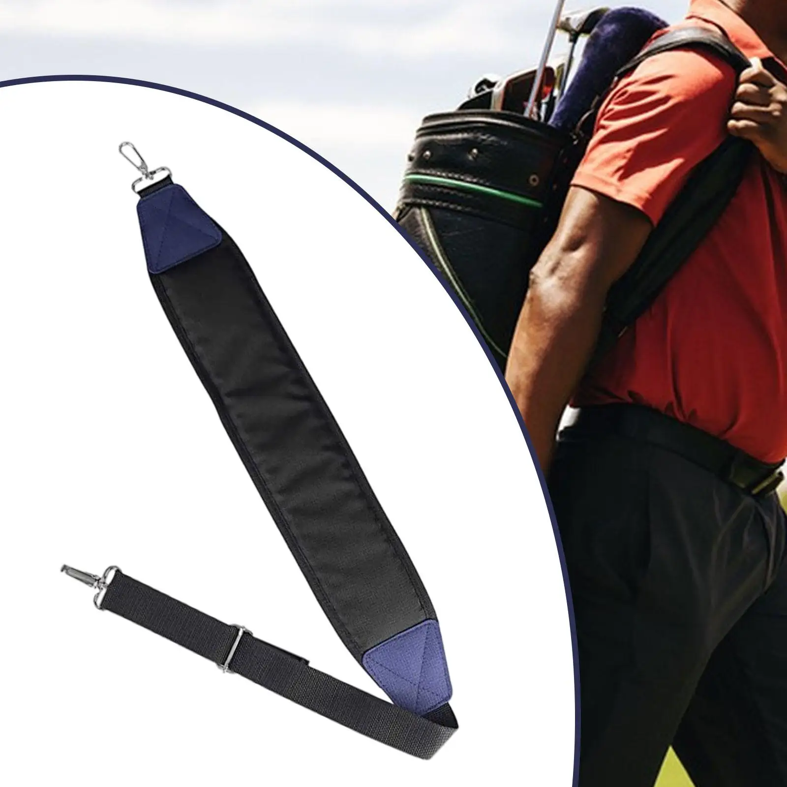 

Ремень для сумки для гольфа Аксессуары для игроков в гольф Сумка для гольфа Плечевой ремень для сумок для виолончели