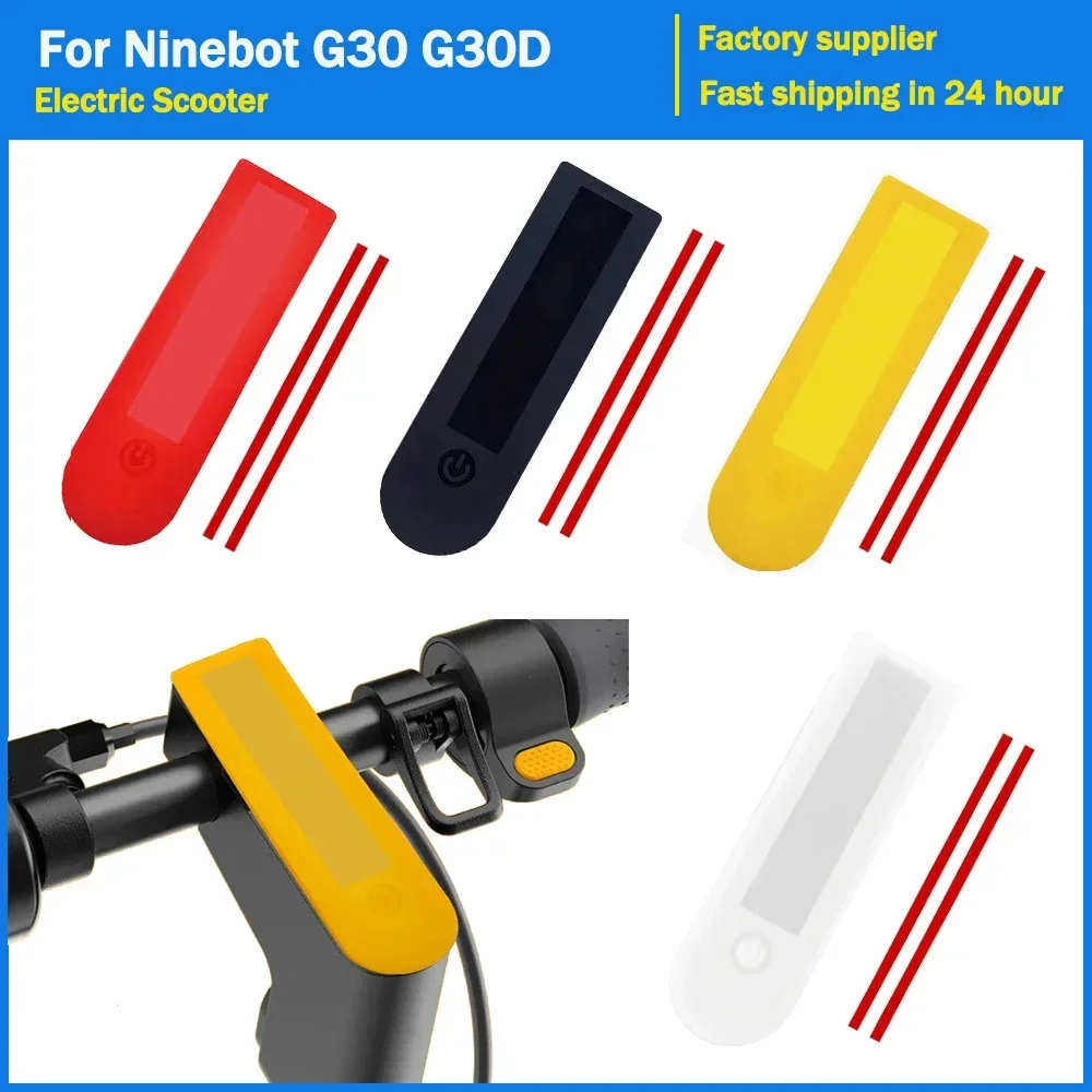 Armaturenbrett-Display-Silikonhülle für Segway Ninebot G30 G30D Elektroroller, Panel-Abdeckung, wasserdichte Schutzhülle aus Gummi