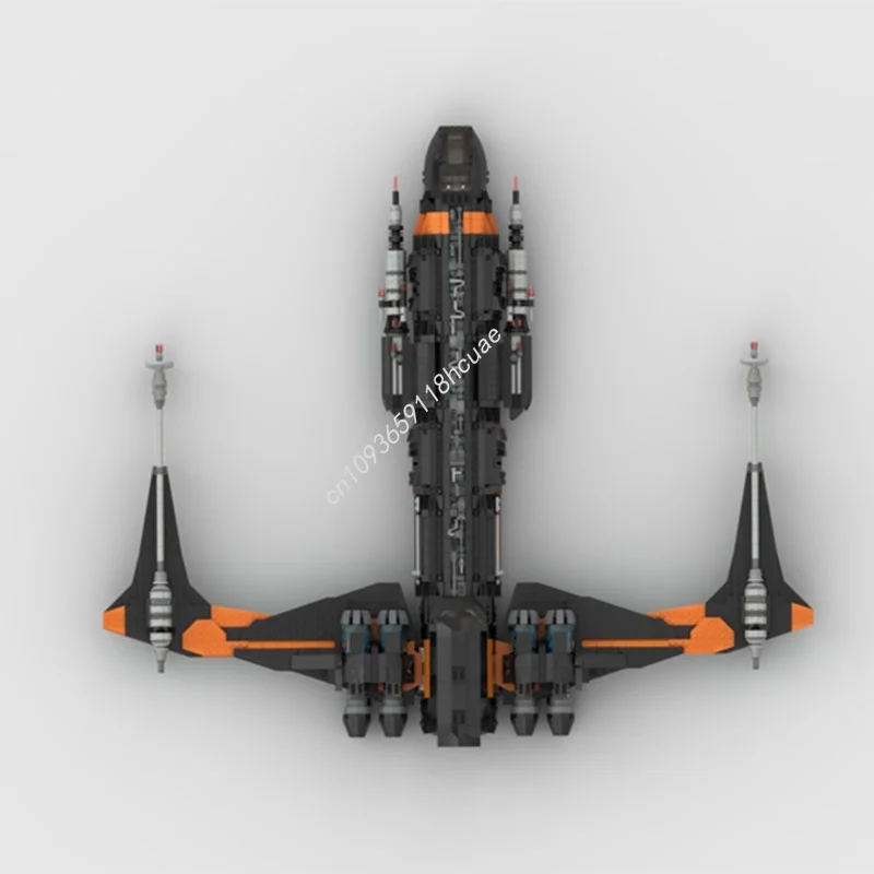 2955 قطعة MOC كورفيت كتلة قواطع ستار نموذج اللبنات لعبة الهندسة المعمارية التعليم الإبداعي هدية الكريسماس الطوب الاطفال #3