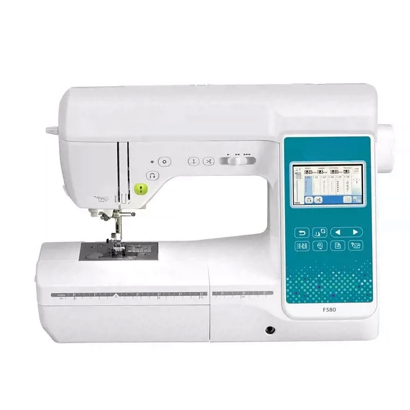 Automatic computerized embroidery and sewing machine F580 embroidery and embroidery machine