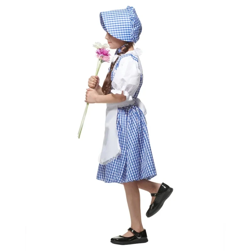 Disfraz de Dorothy del Mago de Oz para Niñas 2026, Disfraz de Dorothy para Mujer Talla Grande, Disfraz de Halloween, Vestido de Fantasía 2024 Nuevo 559Q2