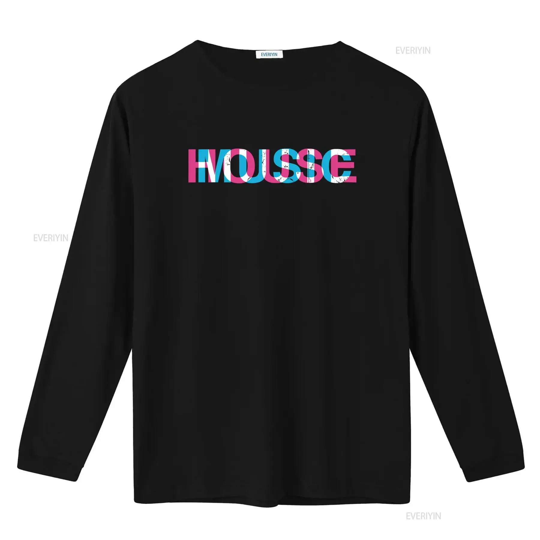 House Music Glitch Optical Illusion EDM Rave DJ Distressed T Shirt vintage Washed Slightly Breathable Comfortable Soft Unisex