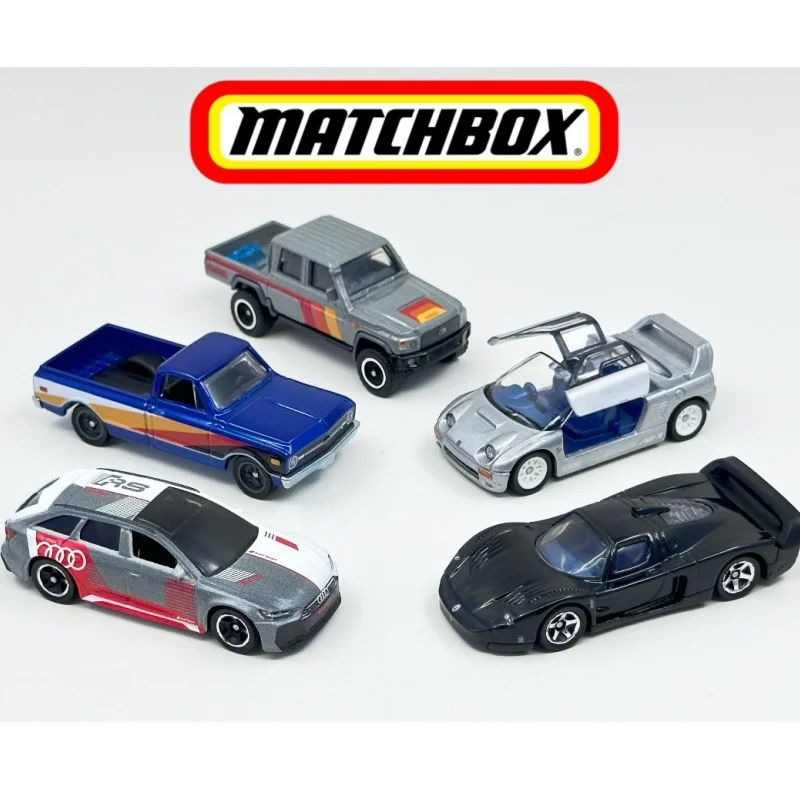 

2026 Matchbox Collectors GBJ48 5-Pack Diecast Car Models Mazda Maserati Audi Toyota Alloy Simulation Collection Toy Boys Gift