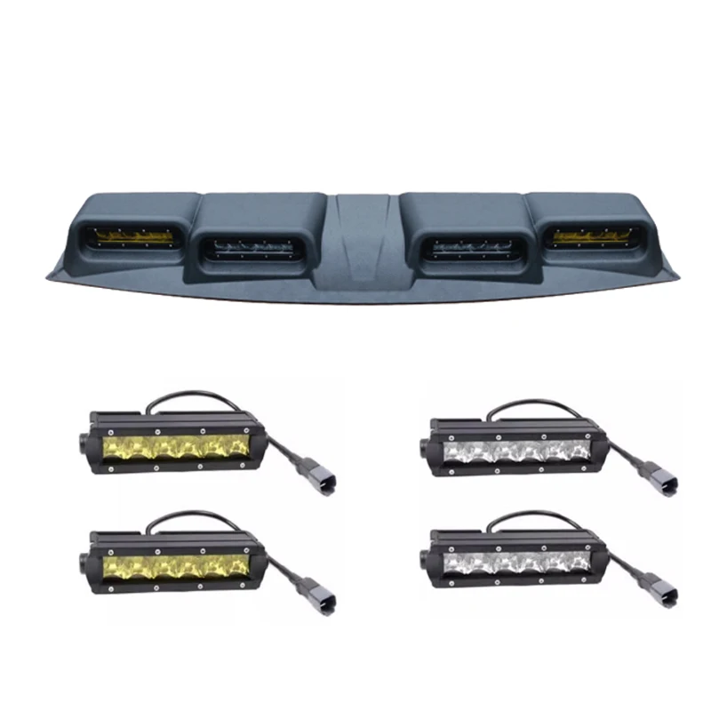 

BAIC BJ30 2024-2025 Auto Parts Four-Lamp Roof Light LED Conversion Body Kit With Brighten Roof Long Spotlight 12V Voltage