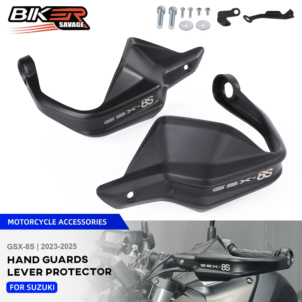

2025 For Suzuki GSX-8S Handlebar Handguard Bar Ends Slider GSX8S 2023 Motorcycle Accessories Hand Guard Shield Lever Protector