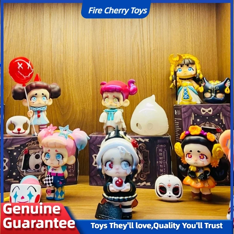 Original Kasa I Am Not A Baddie Mask Series Blind Box Genuine Trendy Toys Desk Decor Ornament Collection Model Toy Fun Gift