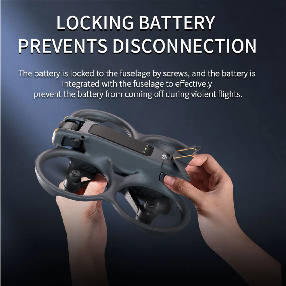 Battery Buckle Flight Tail Drone Battery Buckle Guard Accessories Drone Battery Protection Tail Spoiler for DJI AVATA 2