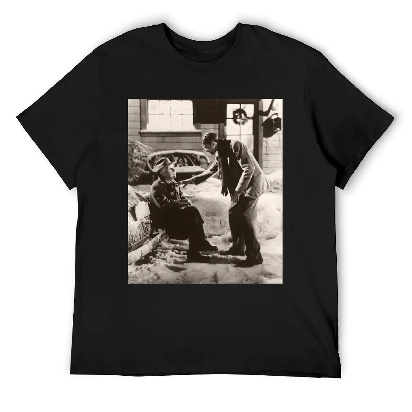 

It's a Wonderful Life vintage T-Shirt oversized t shirt cotton graphic tees customs design your own shirts men