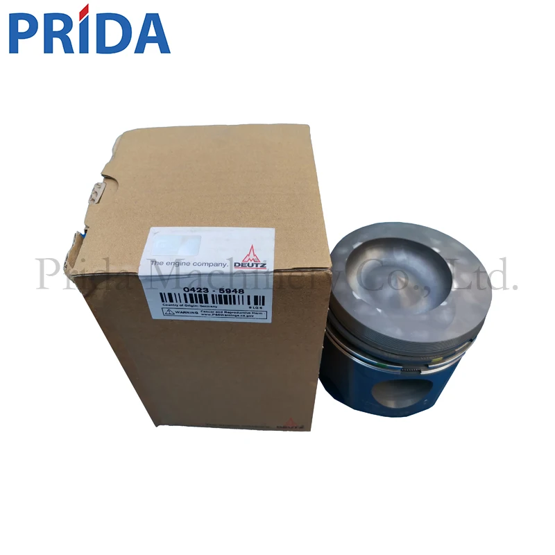 Original Deutz 912 913 914 Engine Spare Parts 04235948 Piston Kit For 914 Dies el Engines With Rings Spare Parts