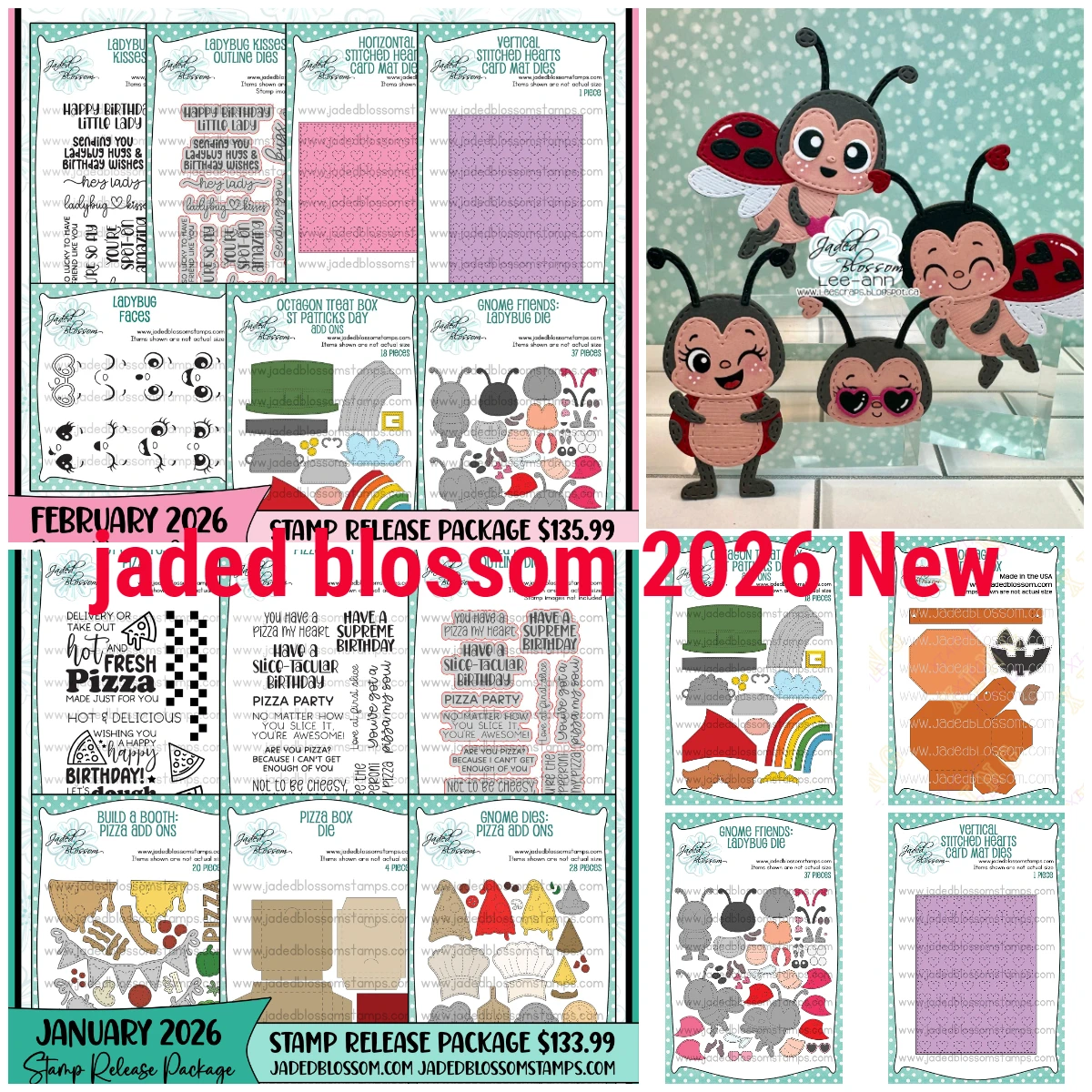

February 2026 GOTTA HAVE IT NOW STAMP RELEASE PACKAGE Metal Cutting Dies and Stamps DIY Scrapbooking Card Stencil Paper Cards