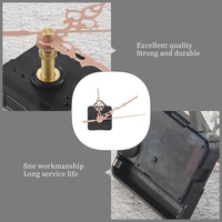 10Pcs 31MM Long Shaft DIY Quartz Clock Movement Mechanism Hands Kit Wall Clock Movement Repair Tool Parts Accessories