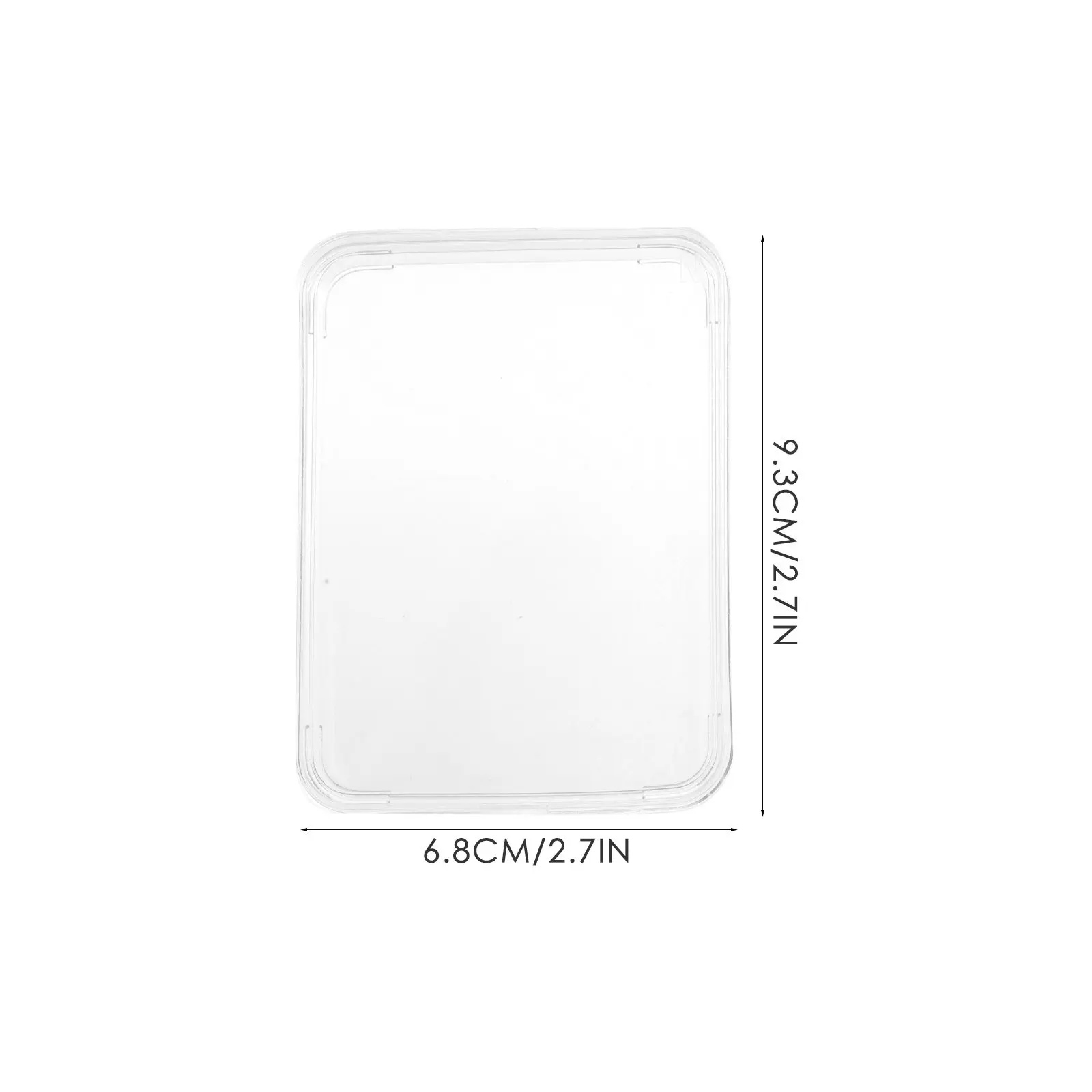 4Pcs Strong Wear-Resistant Coin Holder with for Collectors Neat Organizer Box for Commemorative Coins Clear Coin