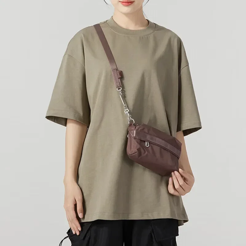 Nike Men's and Women's New Fashion Trend Simple Casual Portable Messenger Bag Sports Shoulder Bag CW9304-291