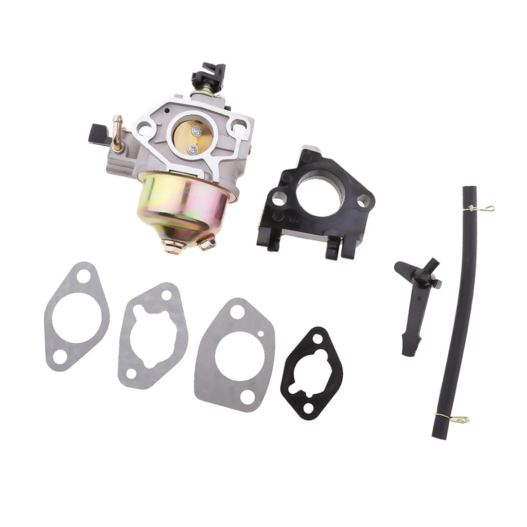 Motorcycle Carburetor &Gaskets Kit for GX390 13HP Engine 16100-ZF6-V01