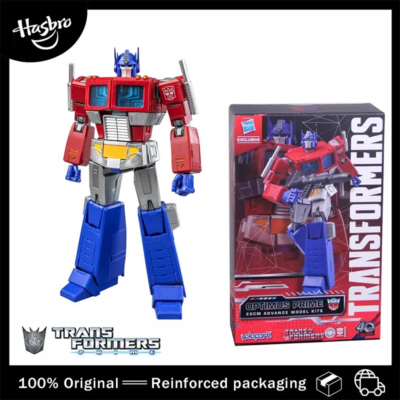 Оригинальная игрушечная модель робота-робота Hasbro из сплава Transformers G1, предварительно собранная, подходит для мальчиков и девочек