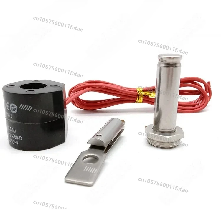 Detalhe 4 de Válvula solenoide Pressure Fryer Steam Solenoid Valve SPare Part MP-C-011 Solenoid Armature Assembly Plunger Tube and Moving Core Água e vapor