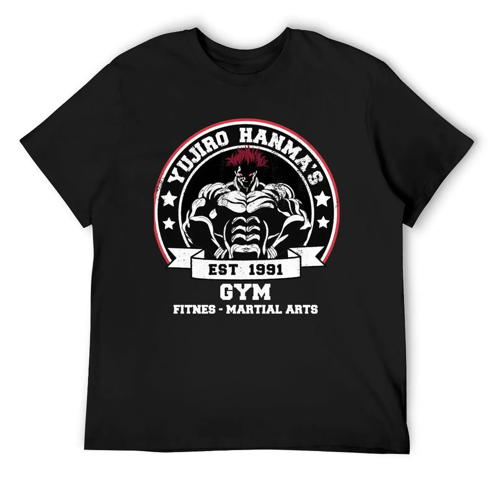 

Yujiro hanma gym Essential футболка незаменимая футболка новые подарки и футболки корейская модная мужская дизайнерская одежда