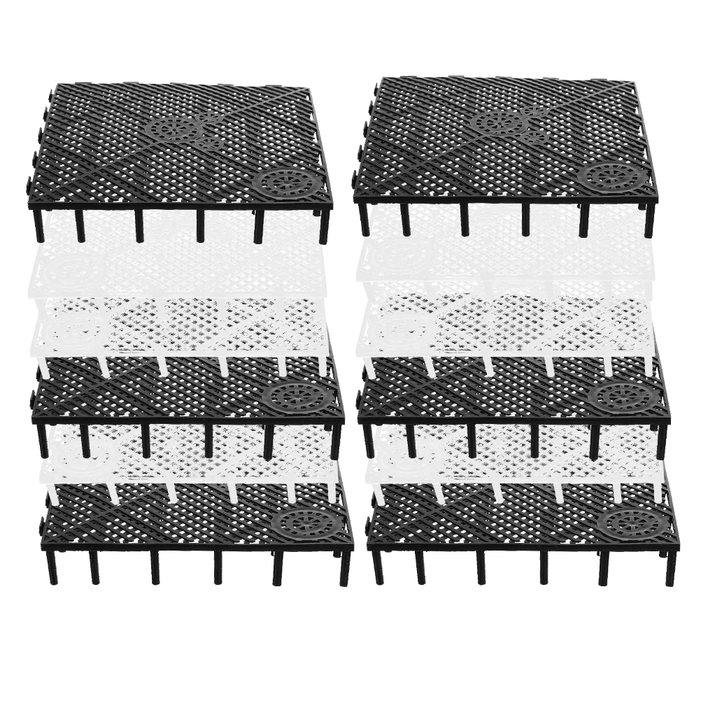 

12 Pcs Fish Tank Divider Board Bottom Filtration Plate System Accessories Accessory