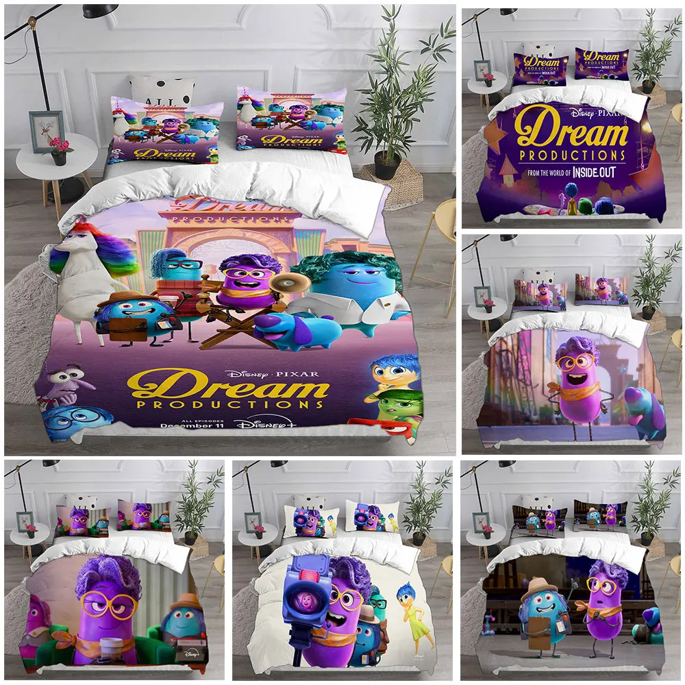 

Dream Productions Bedding Sets Cartoon Bed Cover Comforter Duvet Cover Pillow Case 2-3 Pieces Sets Kids Adult Bedroom Decor