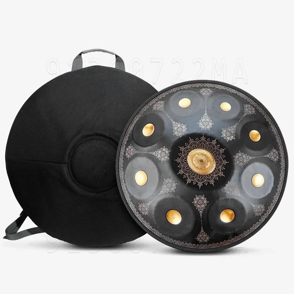 

D-minor handpan drums 432Hz/440Hz 9-tone 22-inch musical drums meditation tambor percussion instruments steel tongue drum